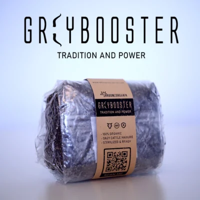 Shroomzorganik-GreyBooster organic manure mushroom substrate in bag